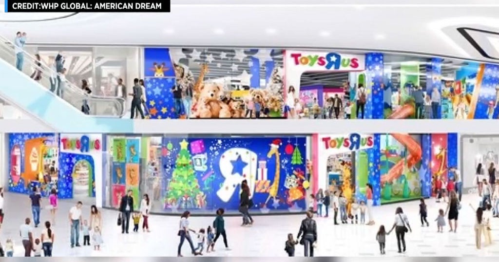 Toys 'R' Us Opening Flagship Store Inside American Dream Mall - CBS New ...
