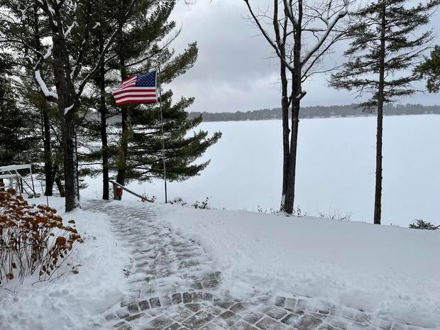 Snow in Crosslake Dec. 5, 2021 