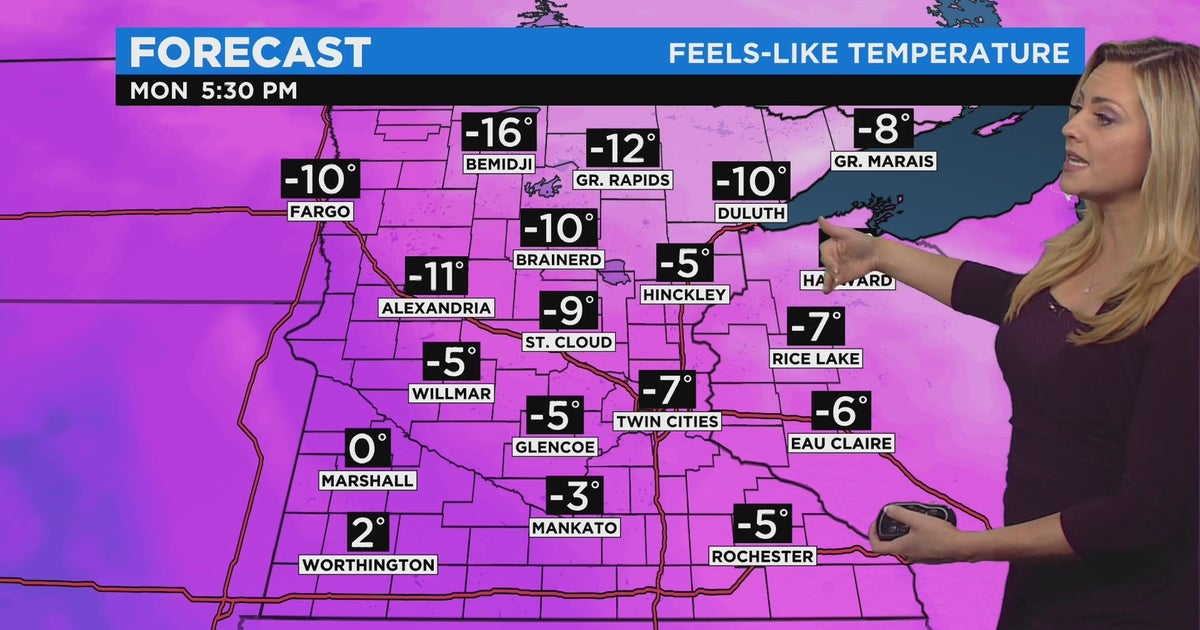 Minnesota Weather Monday Will Be Season's Coldest Yet, With Flash