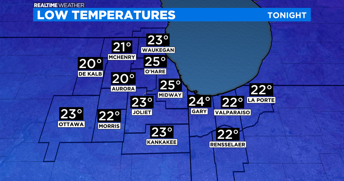 Chicago Weather: Turning Cloudy Wednesday Night - CBS Chicago