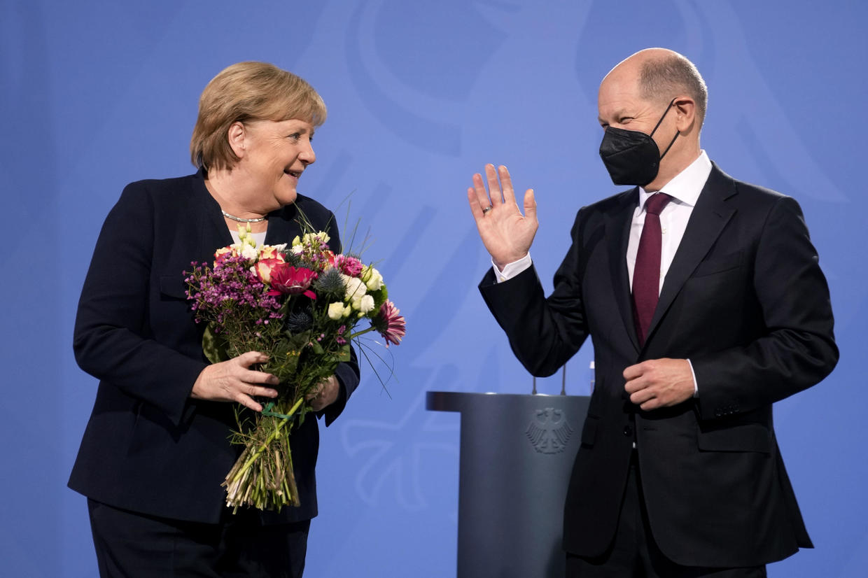 Germany Bids Angela Merkel Farewell As Olaf Scholz Takes The Reins As ...