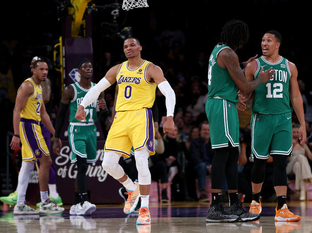 Boston Celtics v Los Angeles Lakers 