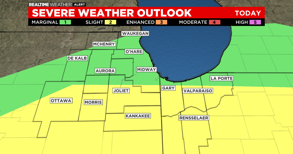 Chicago Weather: Increased Risk For Severe Conditions Friday Night ...