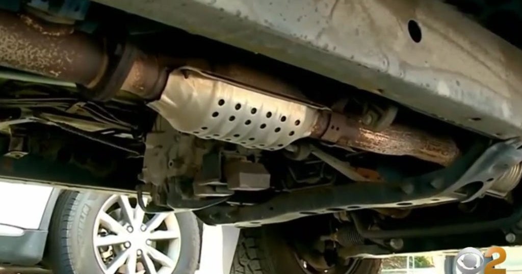 Catalytic converter thefts soar in North Texas, but catching thieves is rare CBS Texas