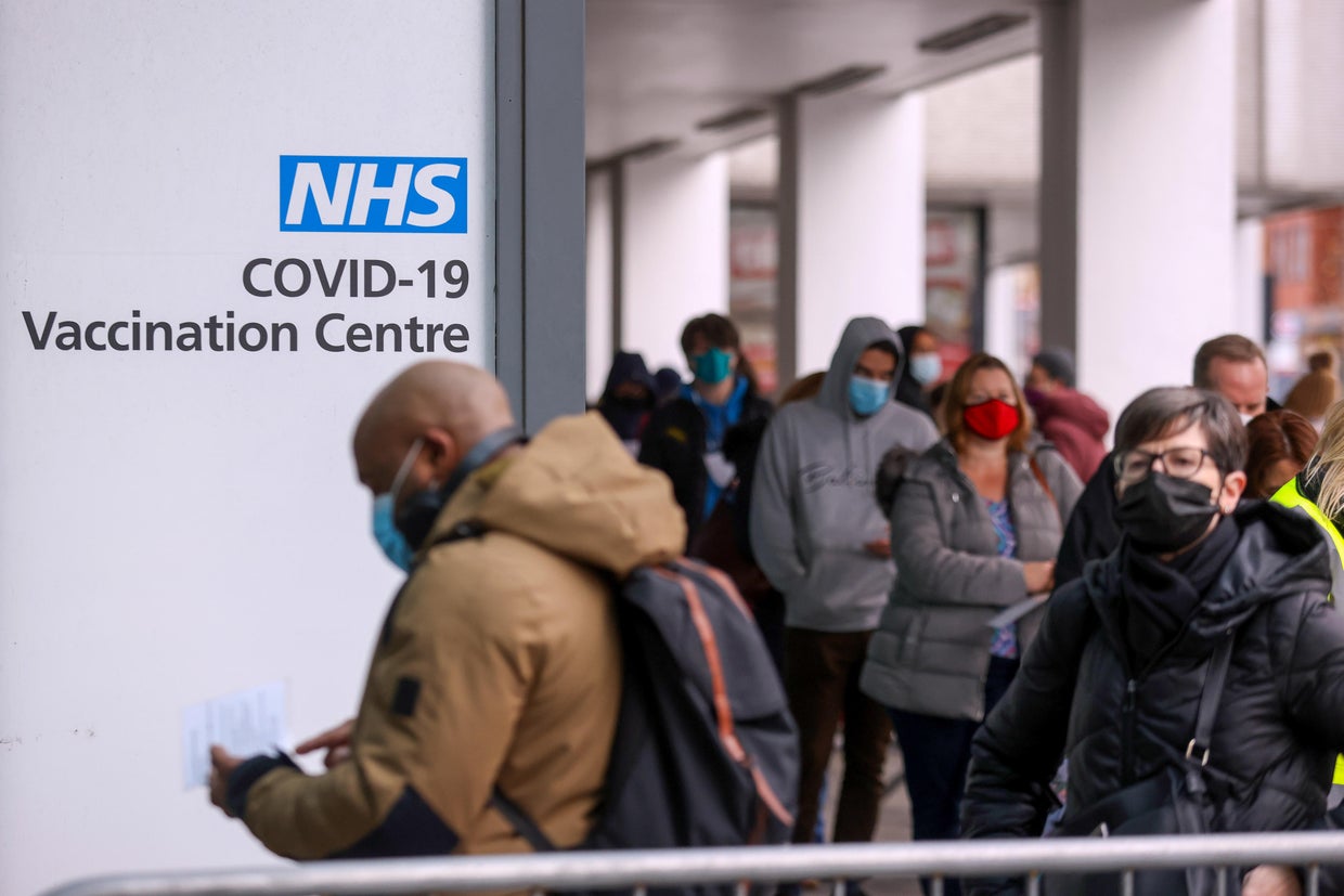 Vaccination Centers As U.K. Raises Covid Alert Level 