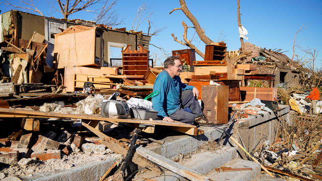 Devastating outbreak of tornadoes ripped through several U.S. states 