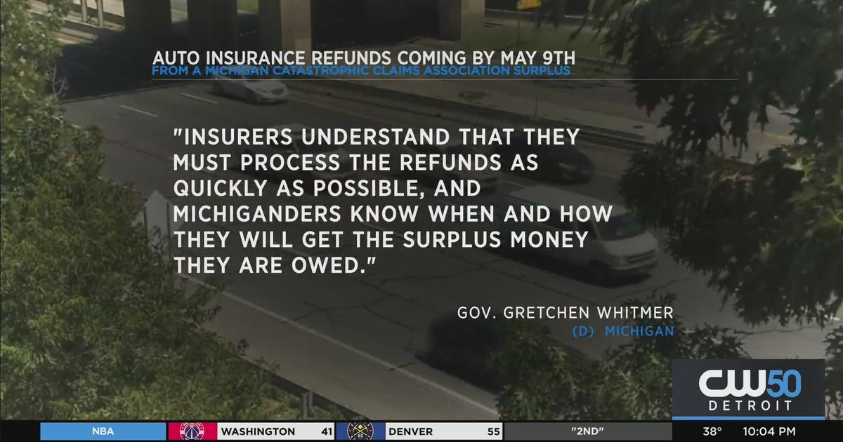 Whitmer: Michigan Drivers Receiving $400 Refund Checks No Later Than ...