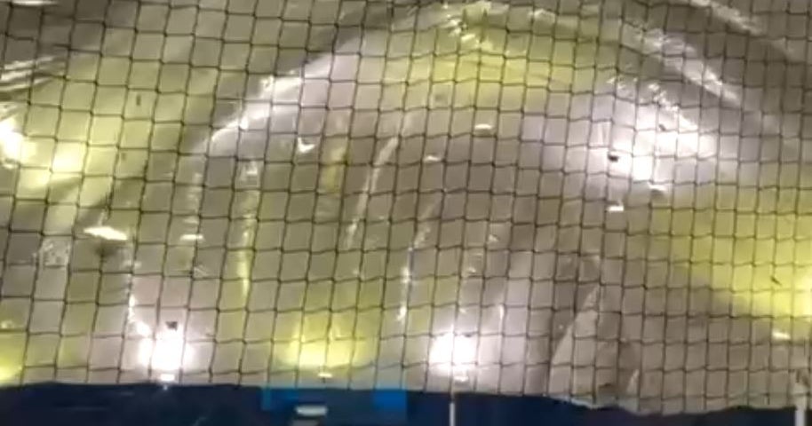 VIDEO Tennis Facility In Littleton Is No Match For Hurricane Force