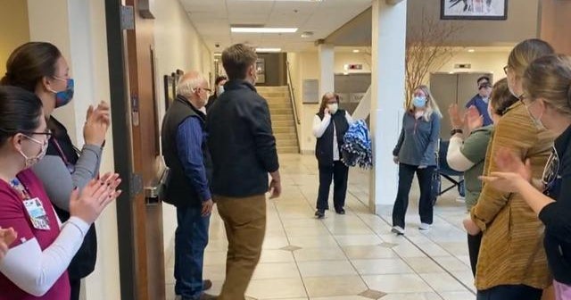 Montana woman beats COVID after weeks on ventilator CBS News