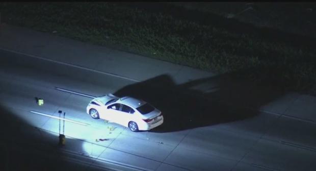 One Wounded In Car-To-Car Shooting On 110 Freeway In Hawthorne 