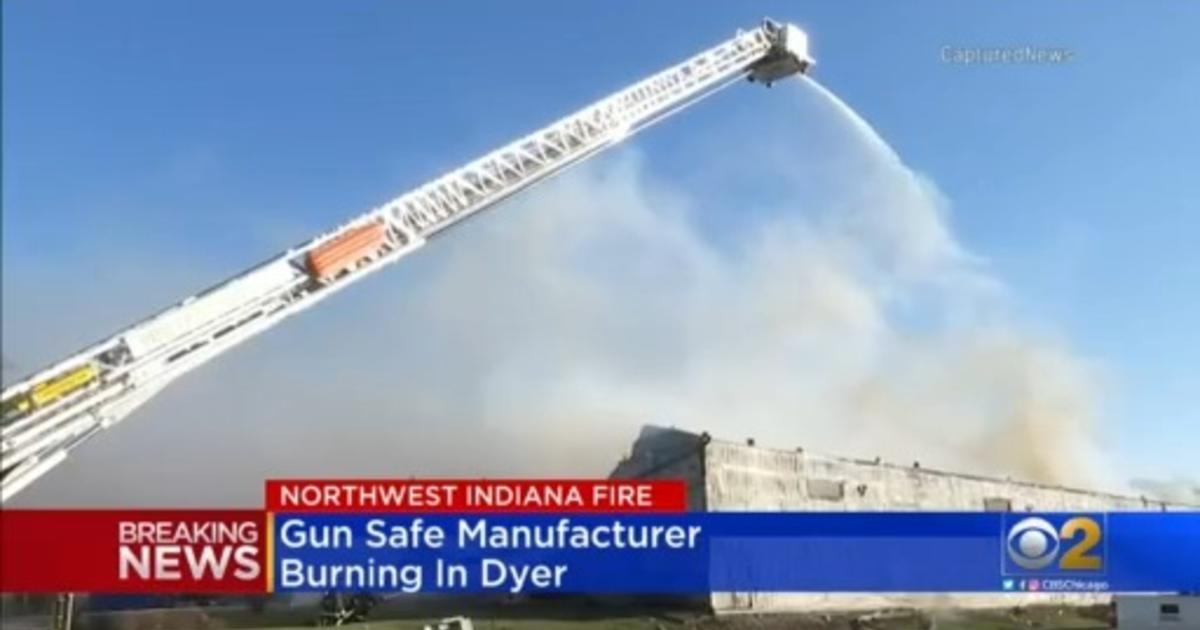 Vacant Emerson High School building gutted by fire in Gary