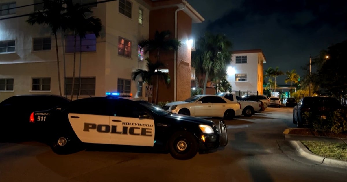 Person Hospitalized After Domestic Shooting In Hollywood CBS Miami