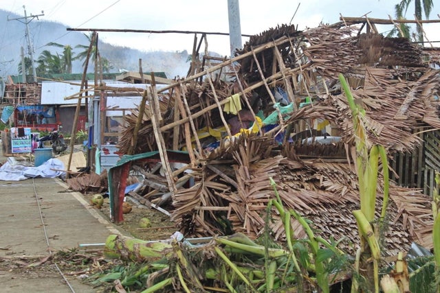 Typhoon Rai aftermath in the Philippines