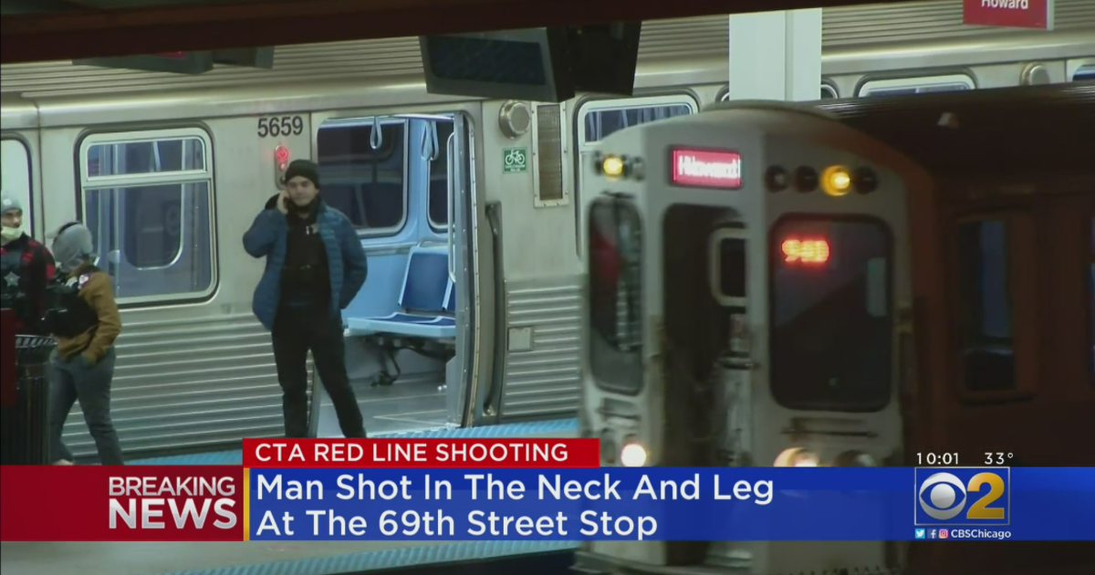 Man Shot, Wounded On CTA Red Line Train At 69th Street - CBS Chicago