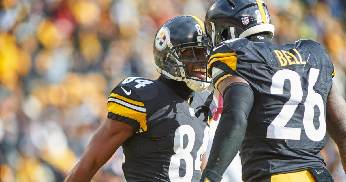 This Date In Transactions History: Steelers Extend Antonio Brown, Franchise  Le'Veon Bell