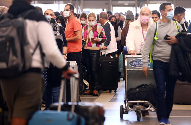 Holiday Travel Ramps Up As Omicron Cases Surge 