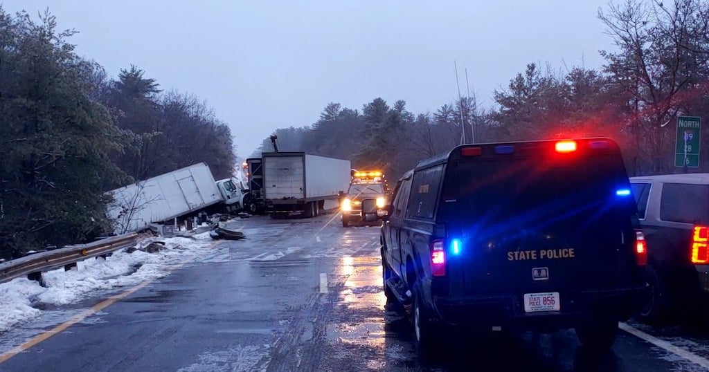 Over 30 Crashes Reported In New Hampshire Wednesday Morning Due To Icy ...