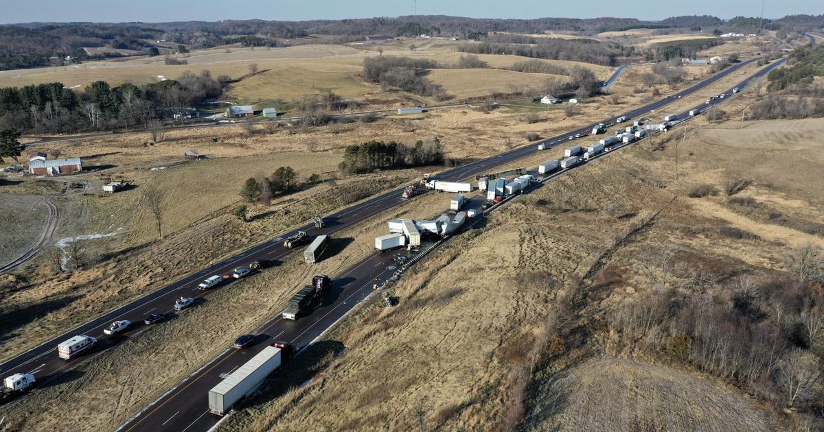 I94 In Western Wisconsin Reopens After Icy Roads Led To PileUp CBS
