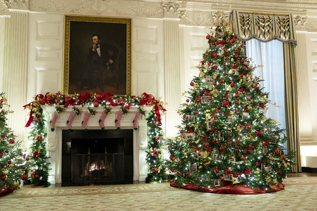 White House Christmas decorations 