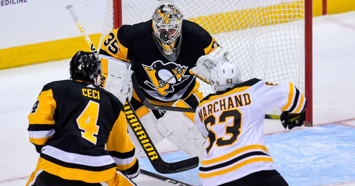 Bruins Shut Out Penguins as Tempers Flare - The New York Times