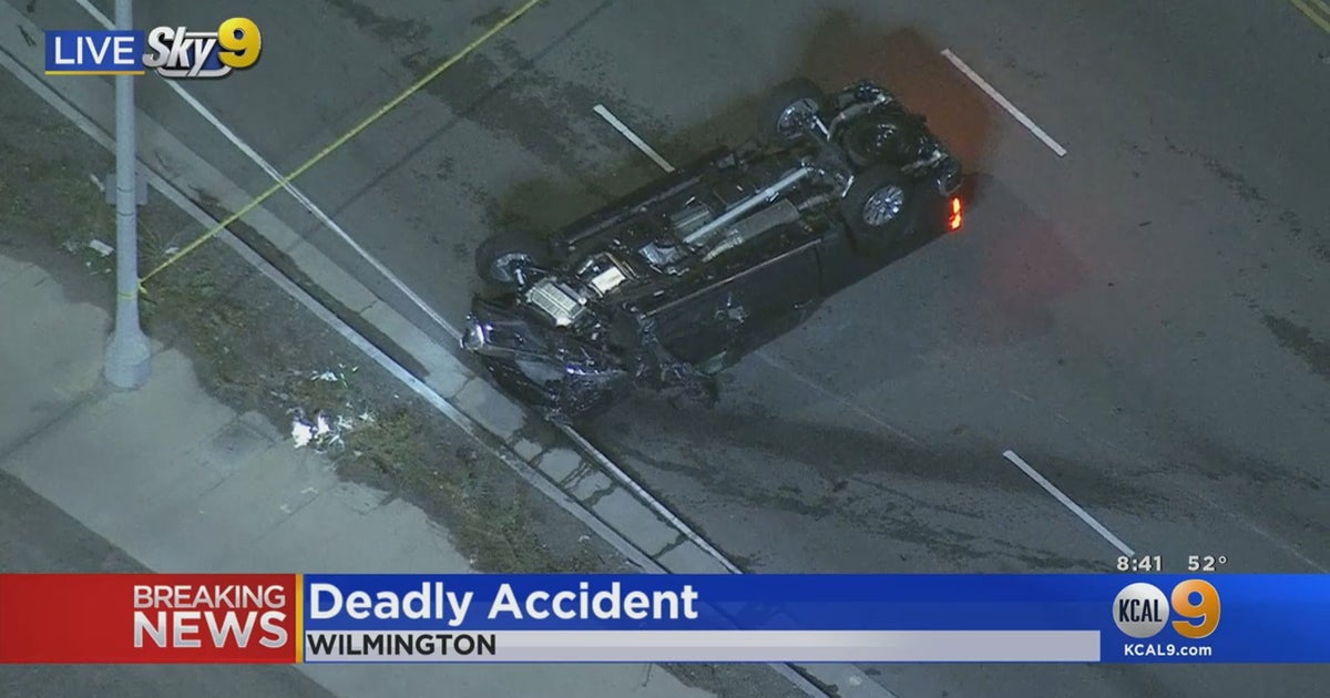 Authorities Investigating Fatal Two Car Crash In Wilmington CBS Los