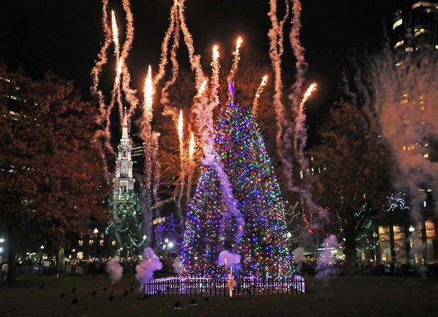 Annual Christmas Tree Lighting at Boston Common 