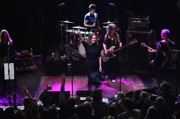 The Go-Go's Perform Live At Whisky A Go Go For SiriusXM And Pandora's Small Stage Series In Los Angeles 