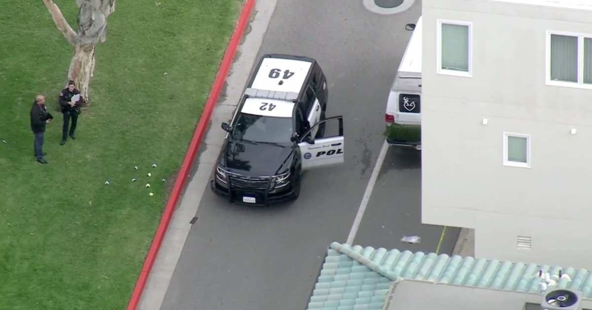 Huntington Beach Police Involved In Shooting In Sunset Beach - CBS Los ...