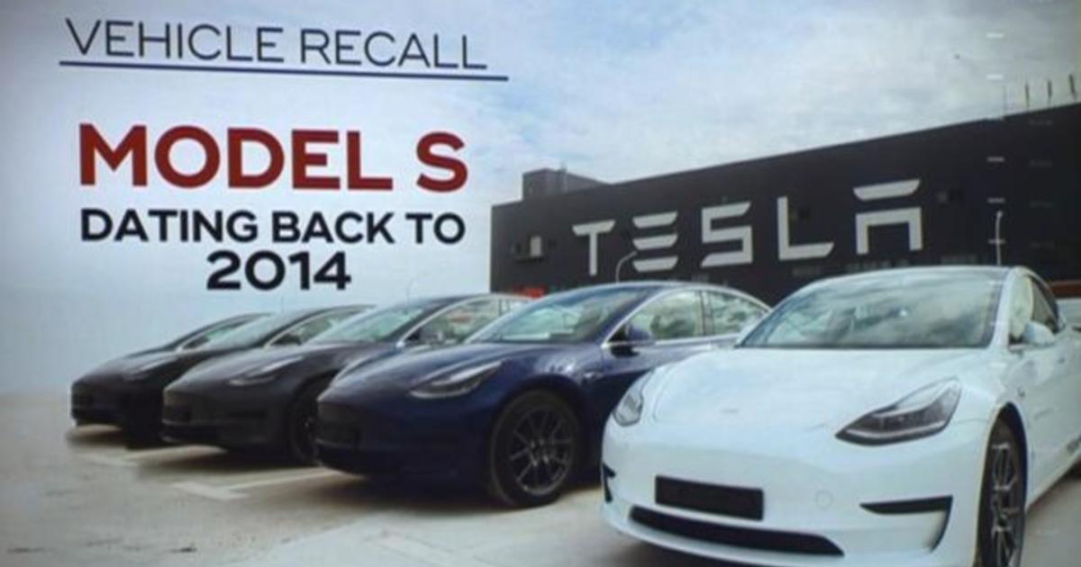 Tesla recalls vehicles for safety issues CBS News