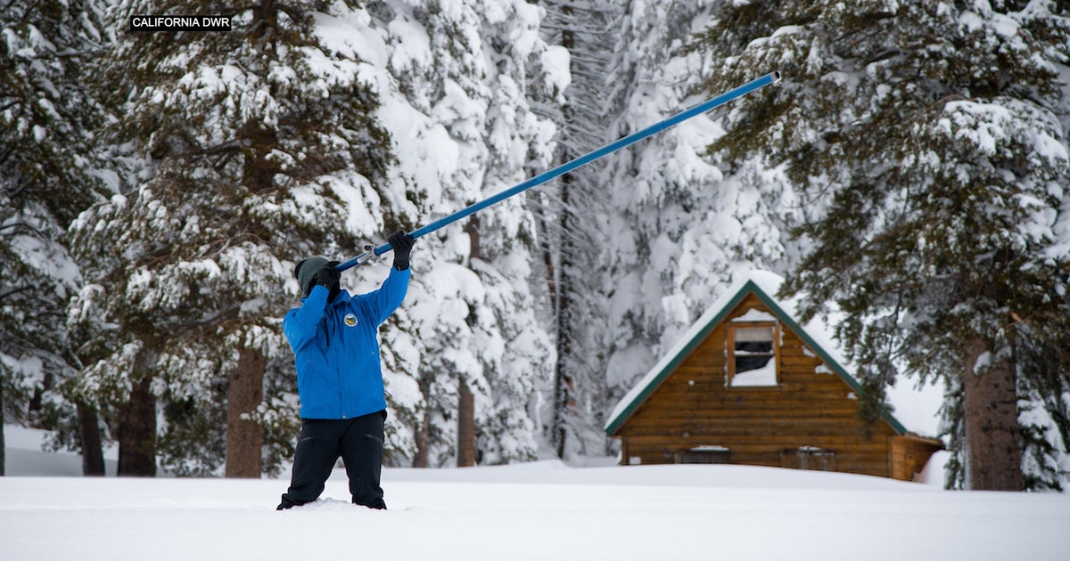 California Snowpack Far Above Normal Levels After Storms - CBS Sacramento