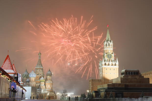 New Year celebrations in Moscow 