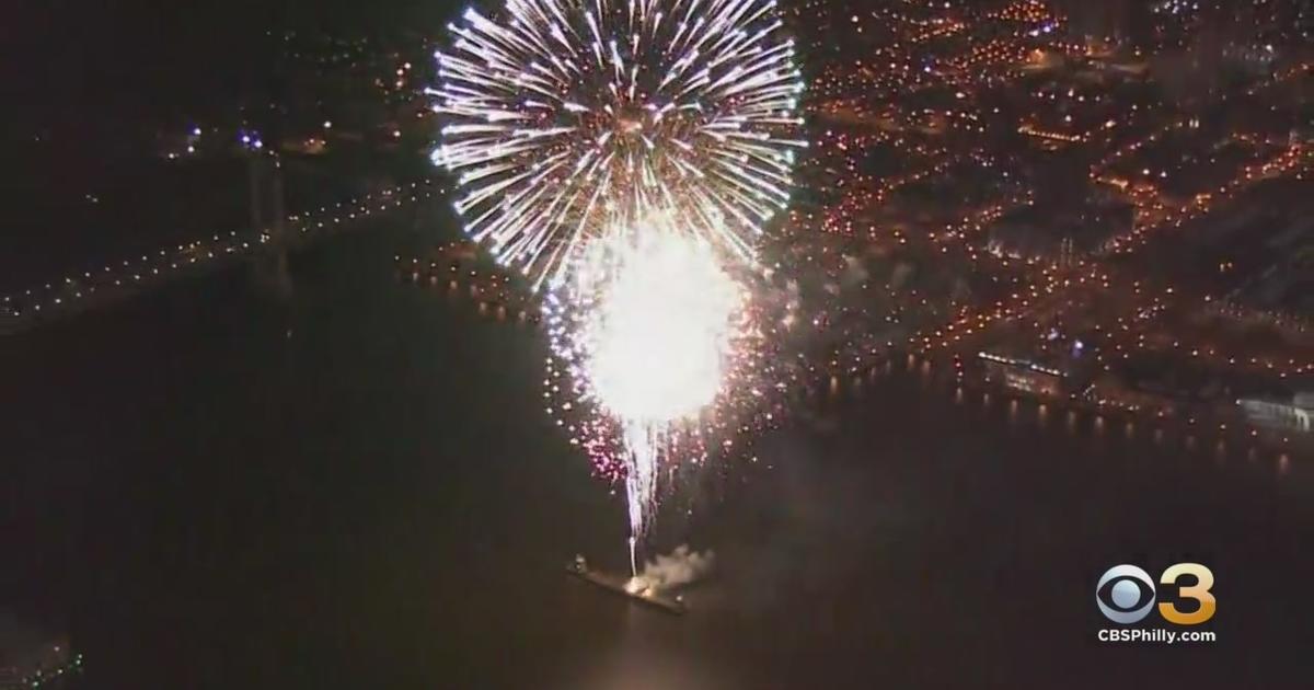 New Year's Eve Fireworks Return To Delaware River Waterfront As
