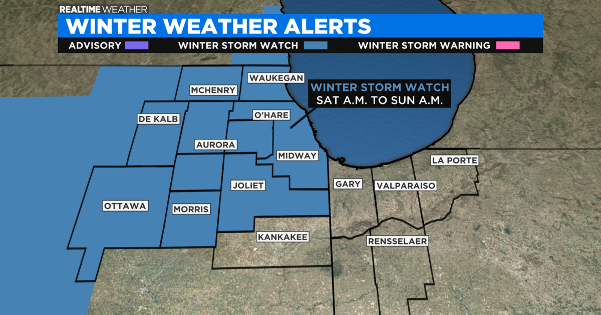 Chicago Weather Winter Storm On The Way For New Year's Day CBS Chicago