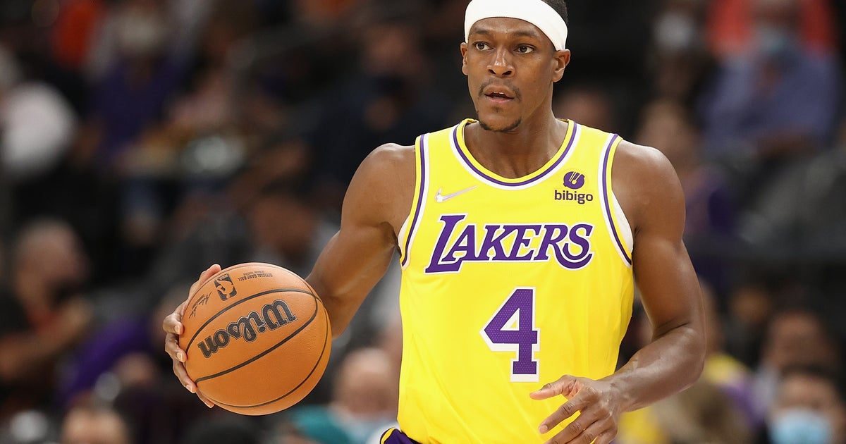 Rajon rondo lakers on sale shirt