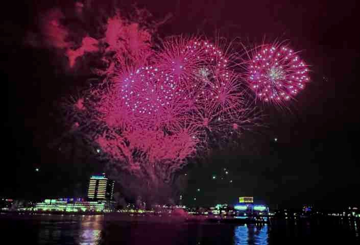 New Year's Eve Fireworks At Penn's Landing