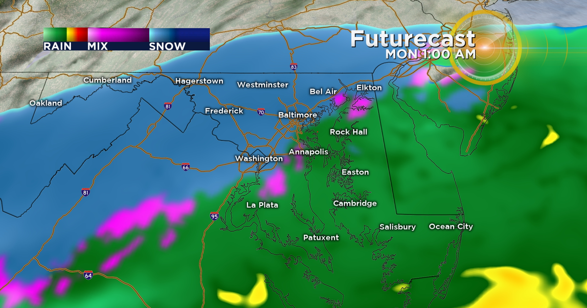 Winter Storm Watch & Warning Issued For Parts Of Maryland - CBS Baltimore