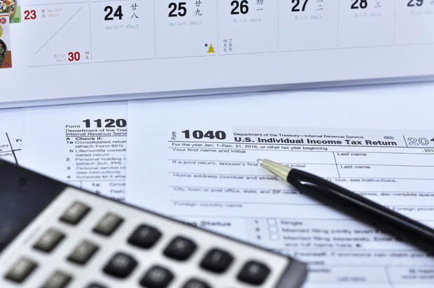 Tax Season: 1040 U.S. Individual Income Tax Return Form 