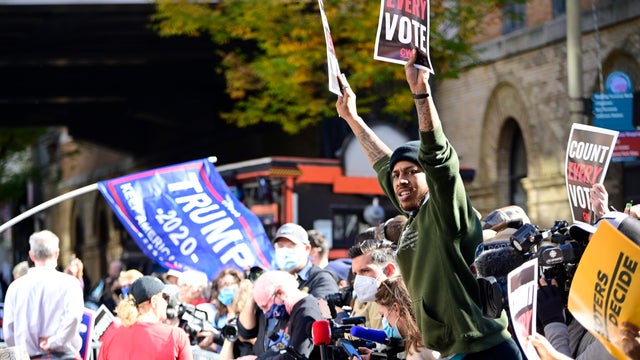 Philadelphia Awaits Election Results 
