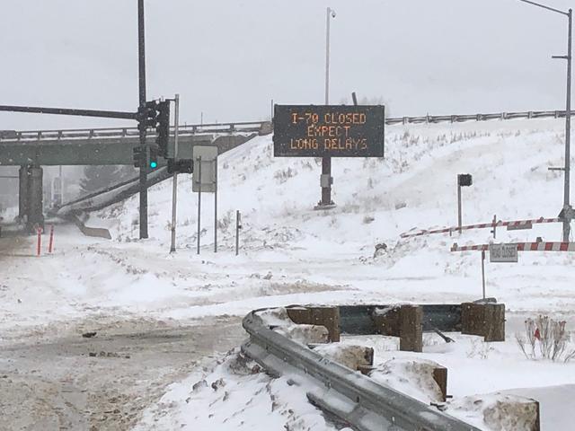 First Alert Weather Spin Outs Crash Cause I 70 Closures CBS