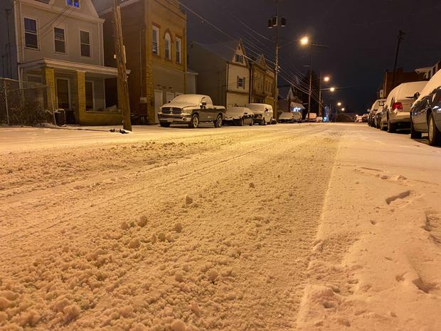 Arlington Avenue snow 