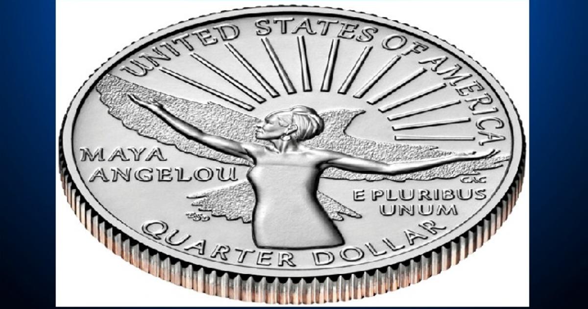 U.S. Mint Issues New Quarter Featuring Poet Laureate Maya Angelou CBS