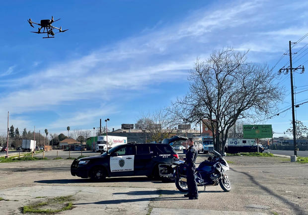 Stockton police drone 