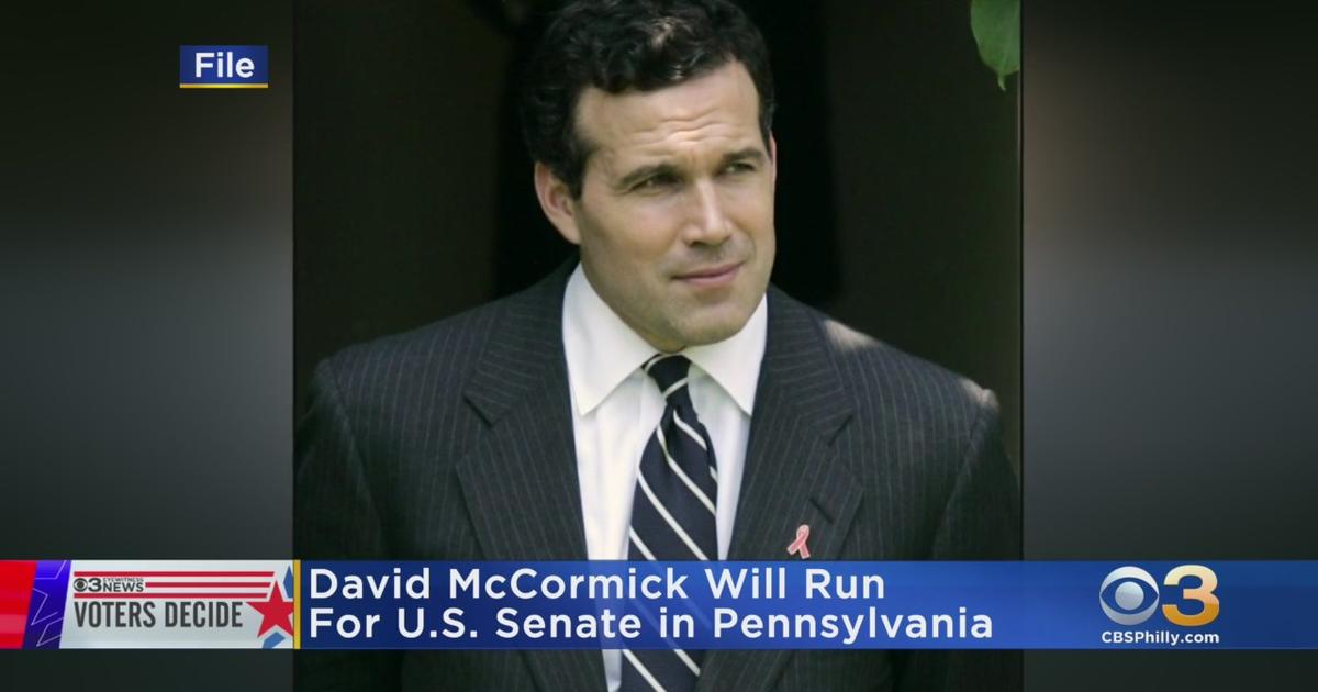 ExHedge Fund CEO David McCormick Enters TopsyTurvy Senate GOP Primary