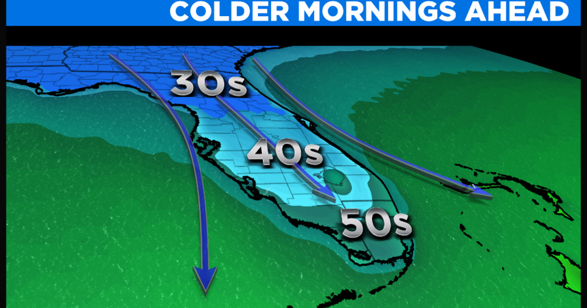 Two Cold Fronts In Four Days Bring The Chill To South Florida CBS Miami