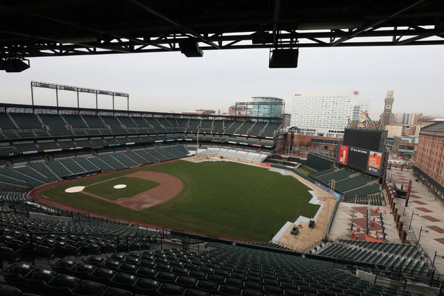 Transformation Of Left-Field Wall Underway At Oriole Park - CBS