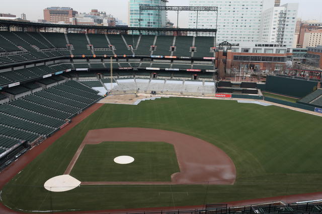 Before and after: See the transformation of Camden Yards' left field wall