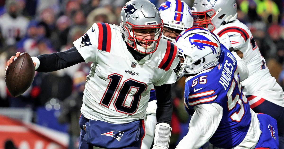 Mac Jones Getting Sacked On A Fake Spike Sums Up Patriots' Brutal Start In  Buffalo - CBS Boston