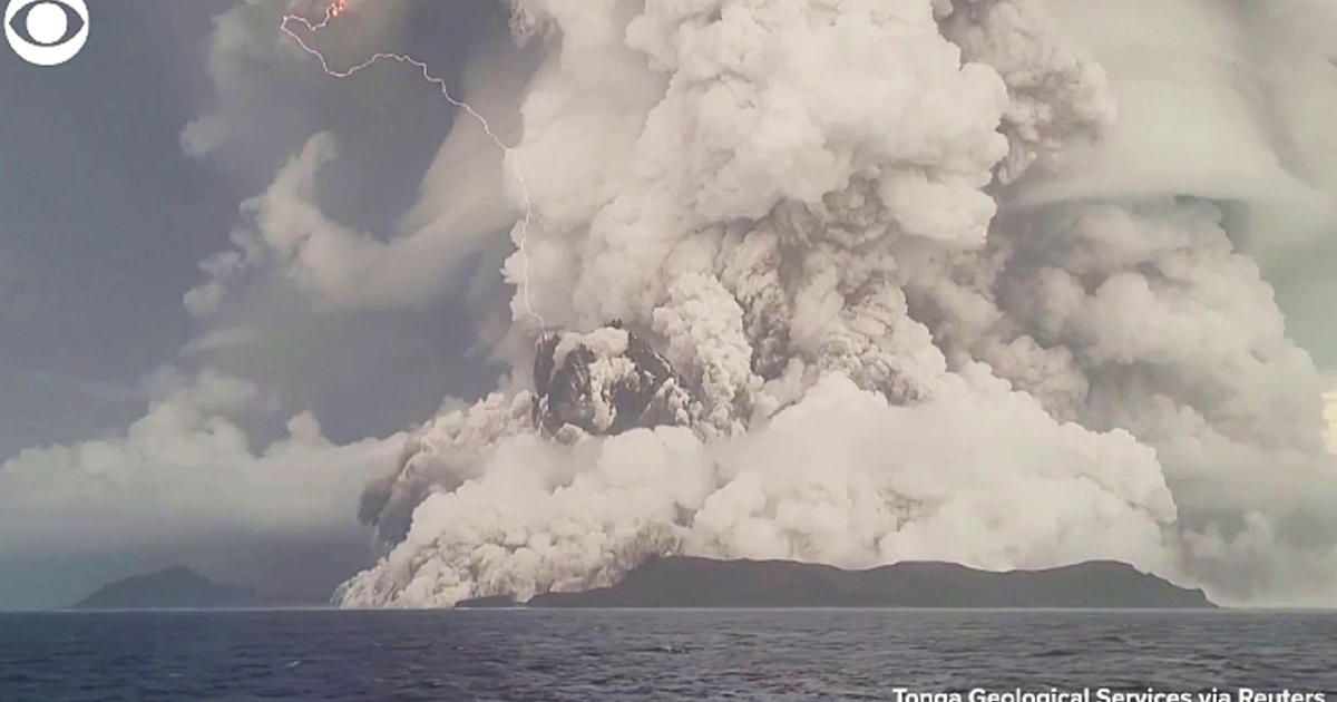 First aid flights arrive in Tonga after massive volcanic eruption