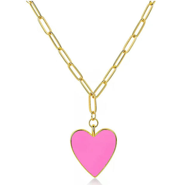 Necklace with a pendant in the form of a heart Cilili forever love 