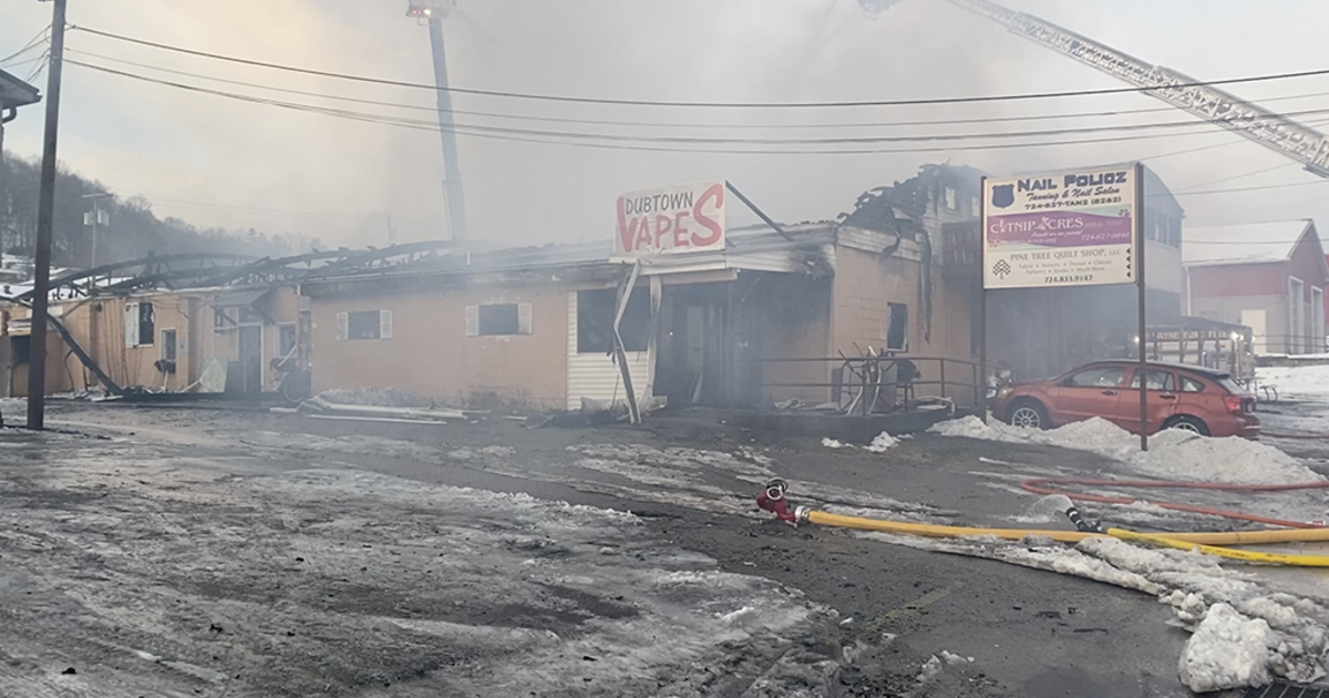 Fire Damages Several Businesses In Greene County - CBS Pittsburgh